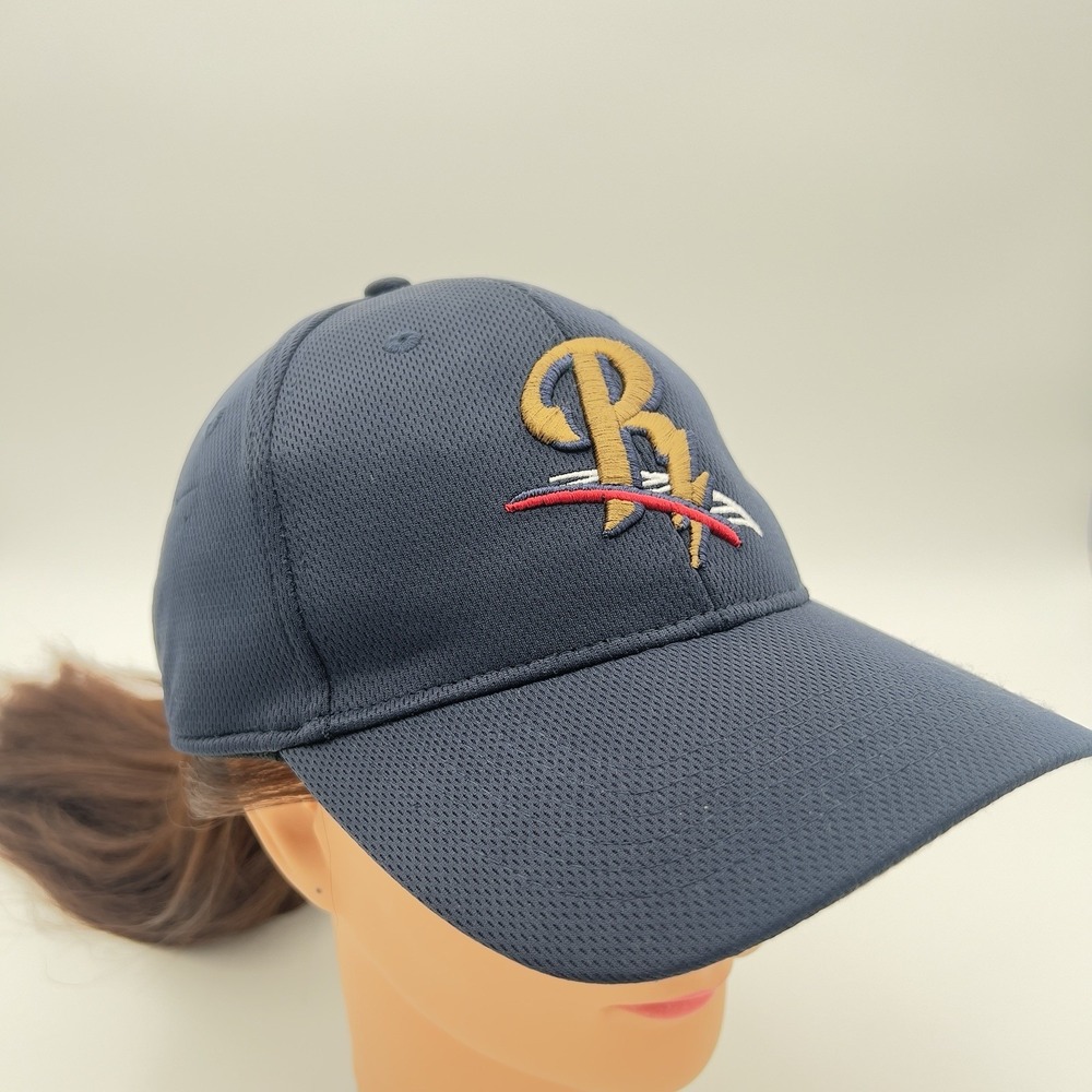 OC Sports Navy Blue Performance Baseball Cap RH Logo Adjustable‎ OSFM Hat